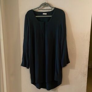 Elegant Dark Green Women's Shift Dress